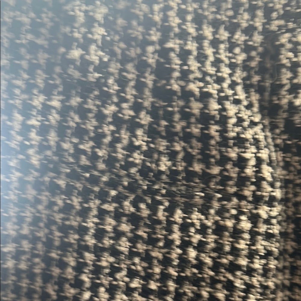 L'AGENCE Black and White Houndstooth Mini Shorts - Picture 6 of 10